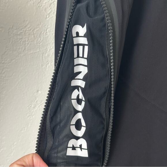 Bogner Tim2-T Straight-Leg Belted Logo-Embossed Ski Black Pants size EU 50 Large - Picture 2 of 15